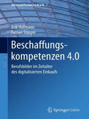 cover image of Beschaffungskompetenzen 4.0